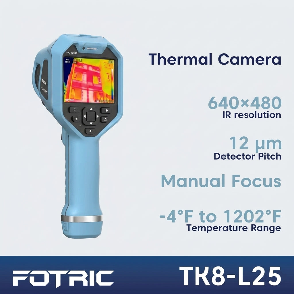 FOTRIC TK8 Thermal Imaging Camera – Front View
