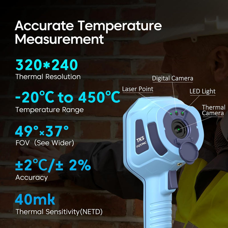 FOTRIC TK5 Thermal Imaging Camera -4 | Fotric